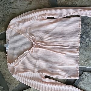 Womens crop top. Size XS. Light pink